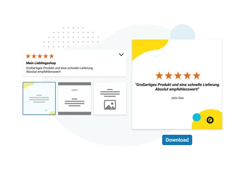 Grafik: Trusted Shops Social Media Creator