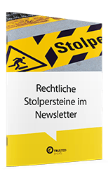Rechtliche Stolpersteine Newsletter